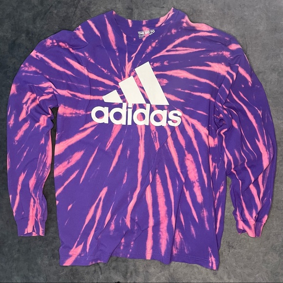 adidas Tops - Adidas Purple Swirl